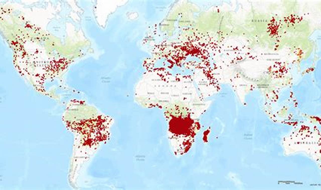 Current Global Fire Map 2024