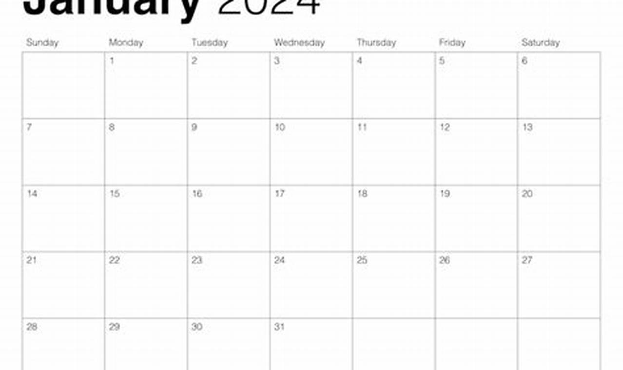 Customizable 2024 Calendar Printable Free