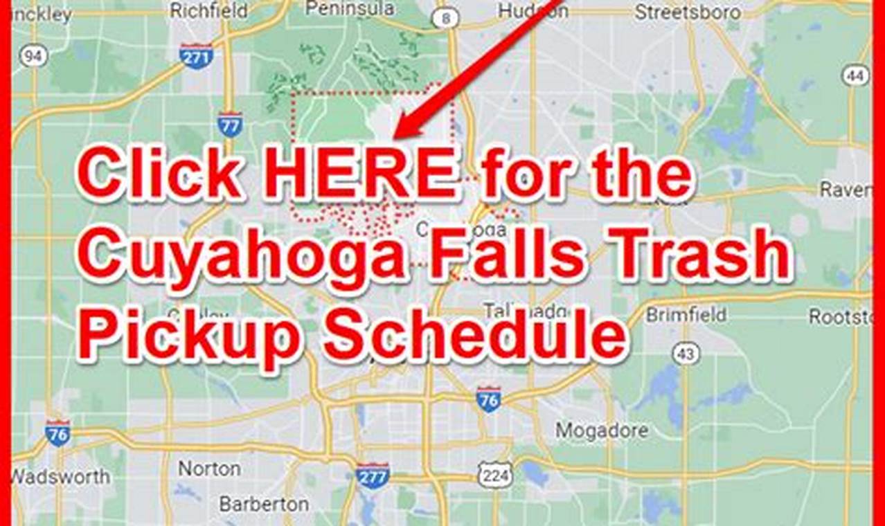 Cuyahoga Falls Leaf Pickup 2024 Schedule Map