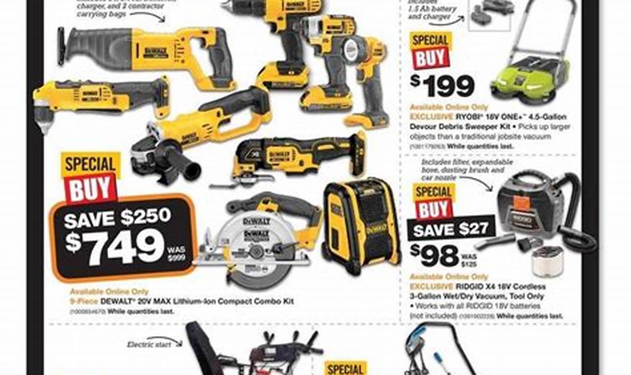 Cyber Monday Home Depot 2024