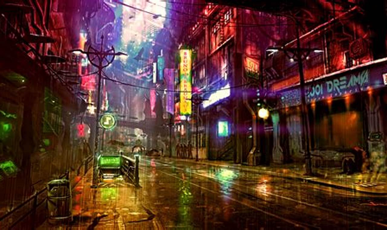 Cyberpunk City Wallpaper 4k