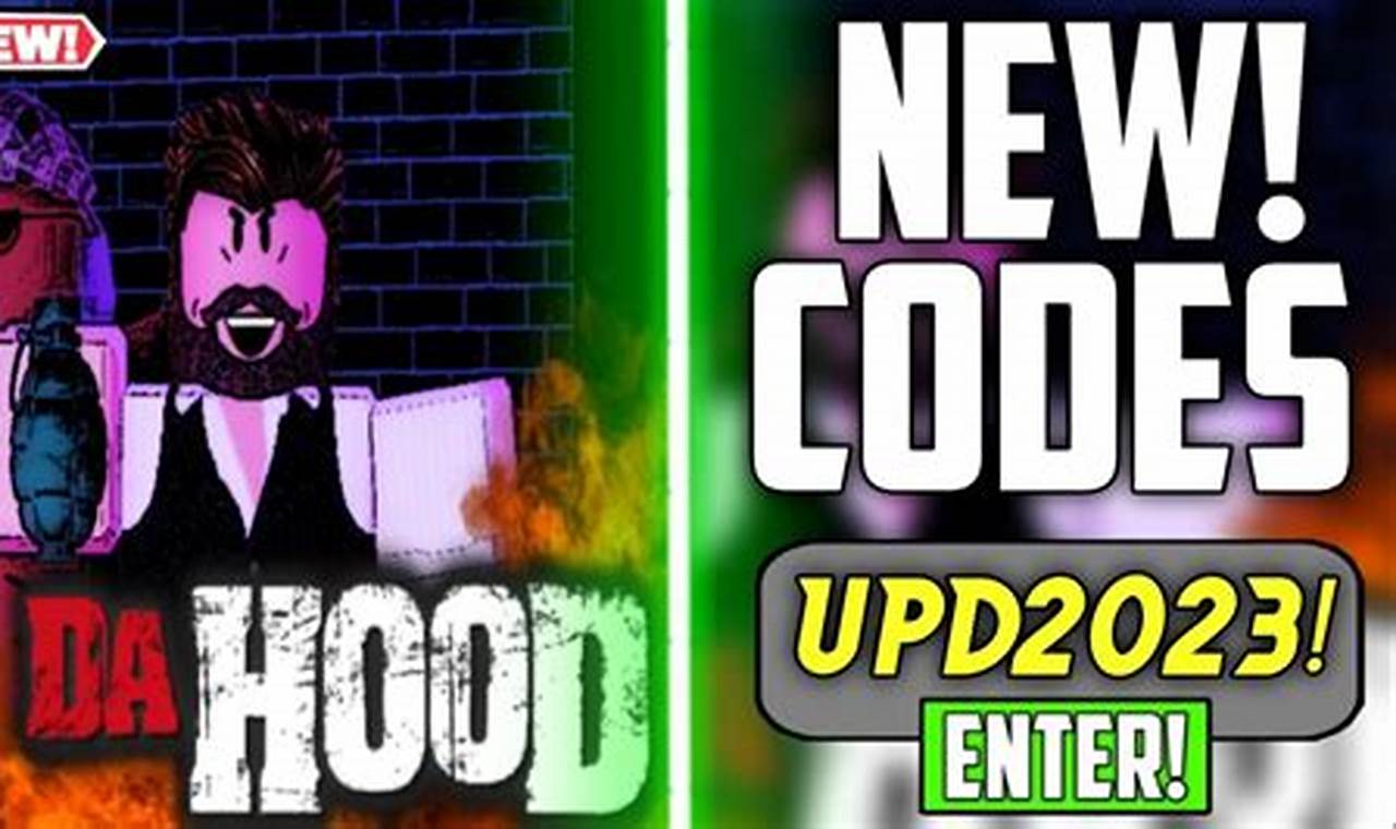 Da Hood Codes October 2024