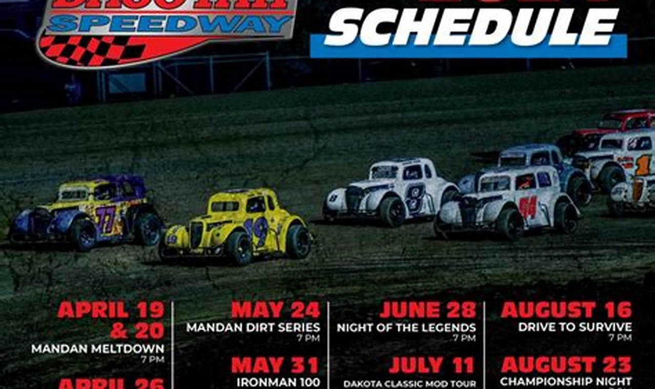 Dacotah Speedway Schedule 2024