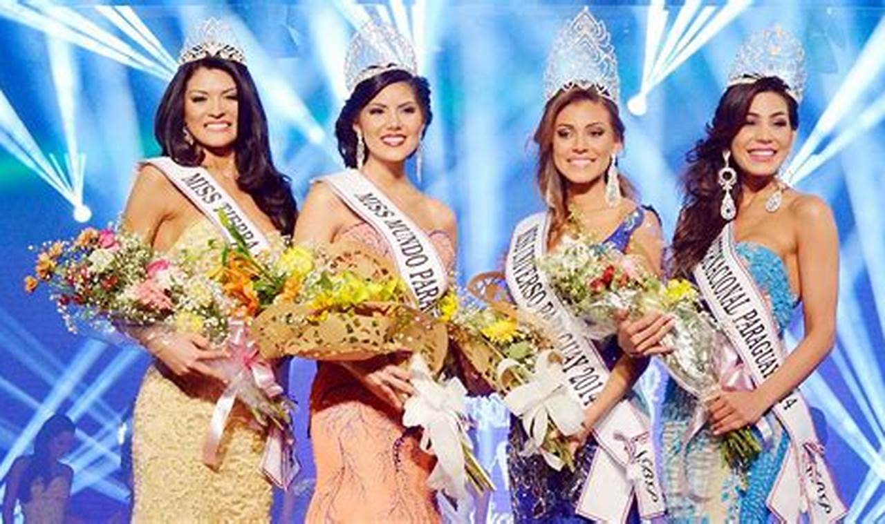Daftar Nama Pemenang Kontes Nuestra Belleza Paraguay