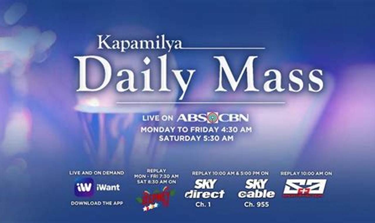 Daily Tv Mass June 3 2024