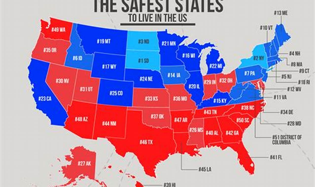 Dangerous States In Usa 2024