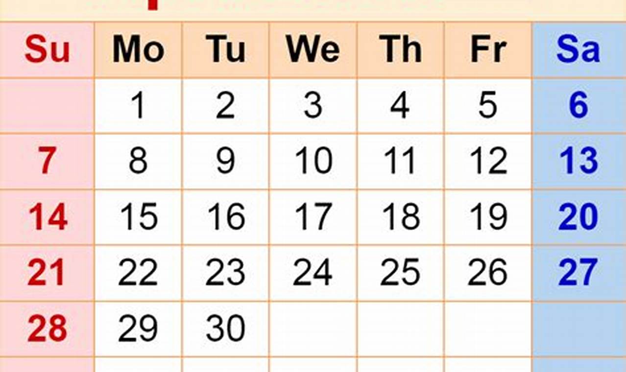 Date 10 April 2024 Calendar