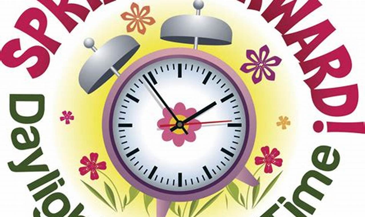 Daylight Savings Time Begins 2024 Clipart