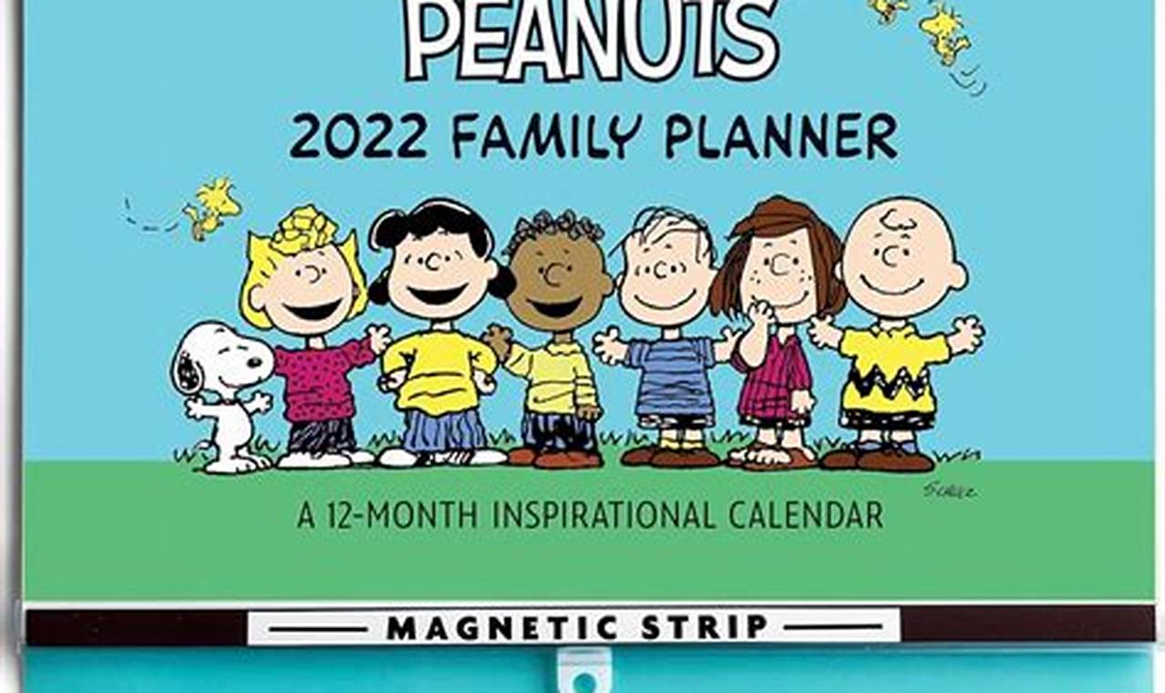 Dayspring Peanuts 12-Month 2024 Wall Calendar 2022