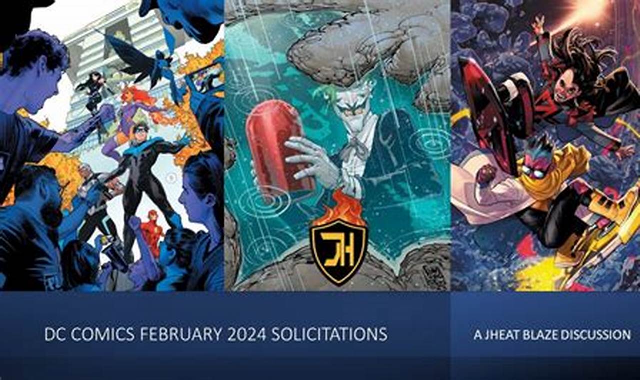 Dc Comics February 2024 Solicitations