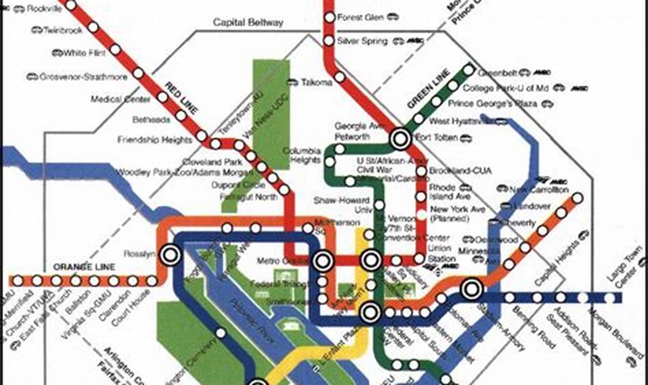 Dc Metro Map 2024 Official Map