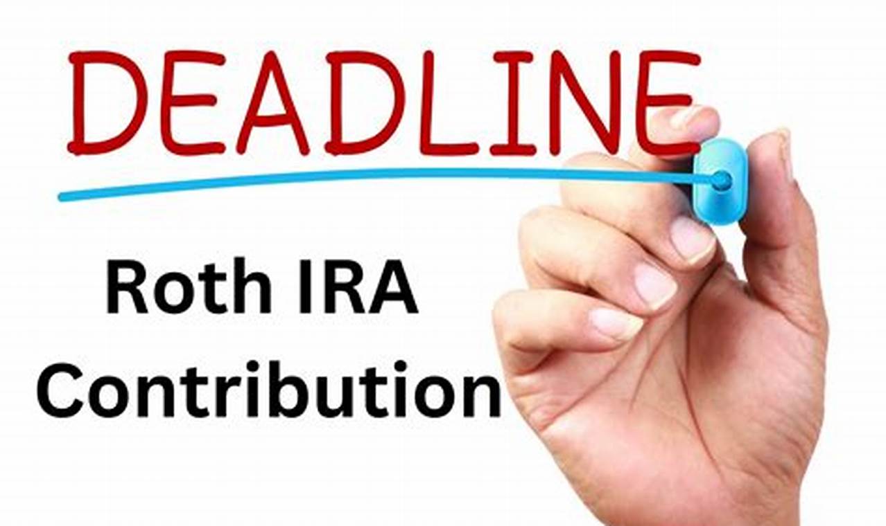 Deadline For Roth Ira 2024