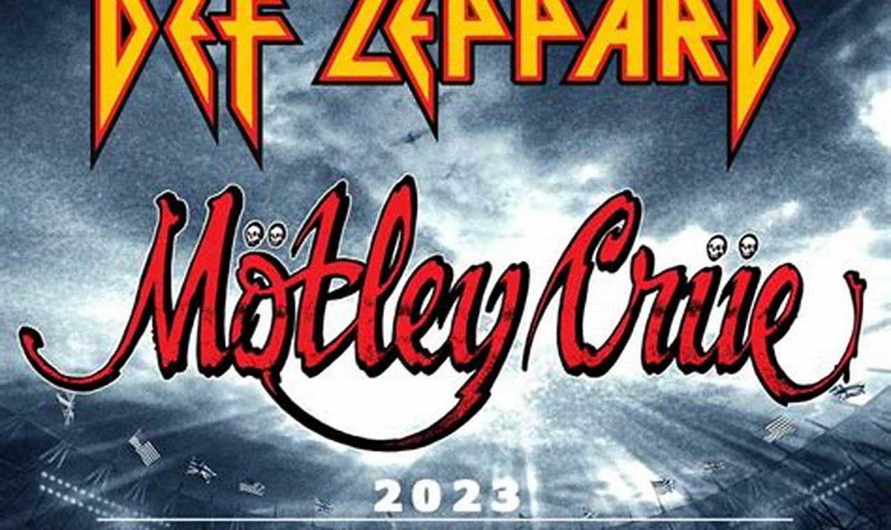Def Leppard Motley Crue Tour 2024 Tickets
