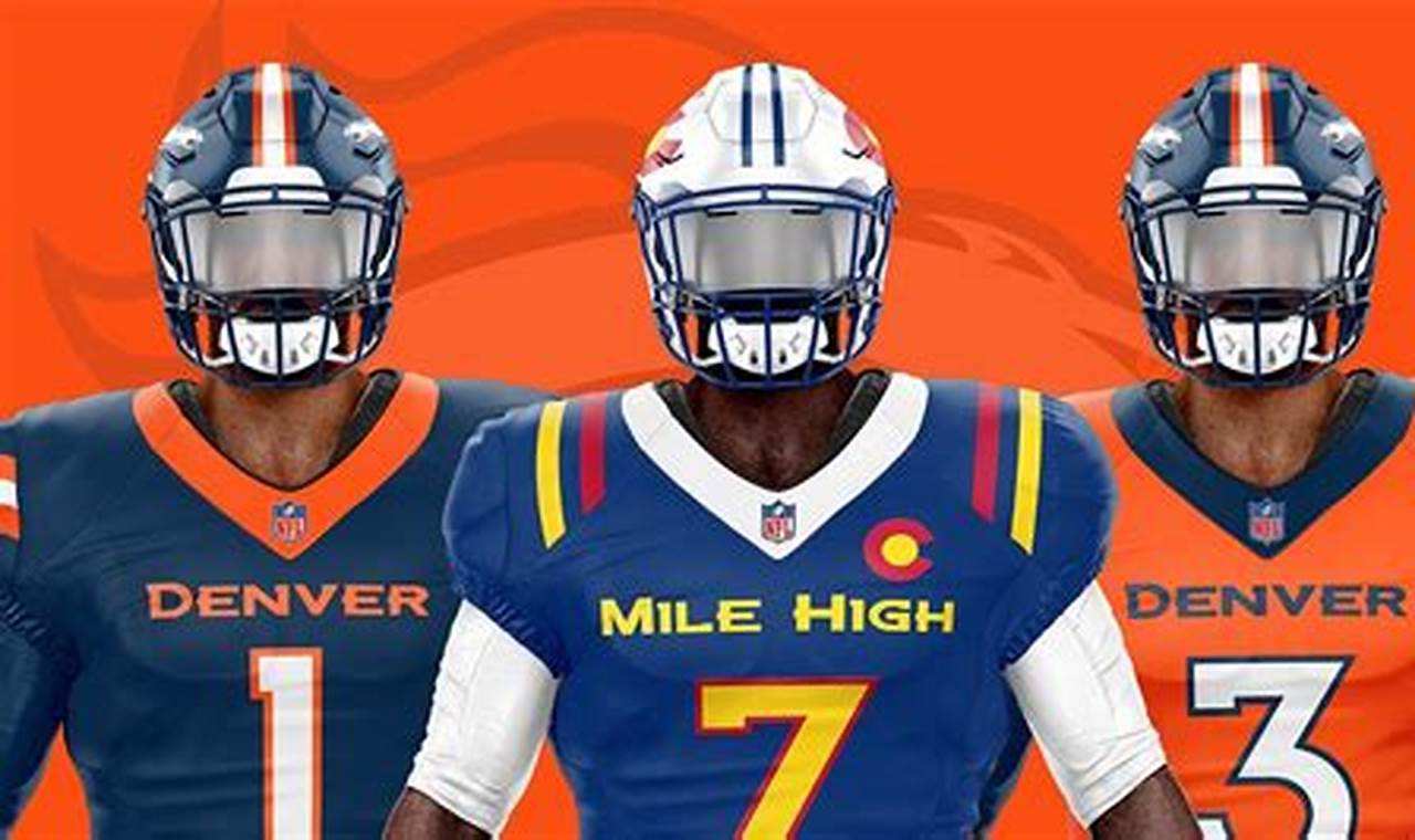Denver Broncos New Uniforms 2024