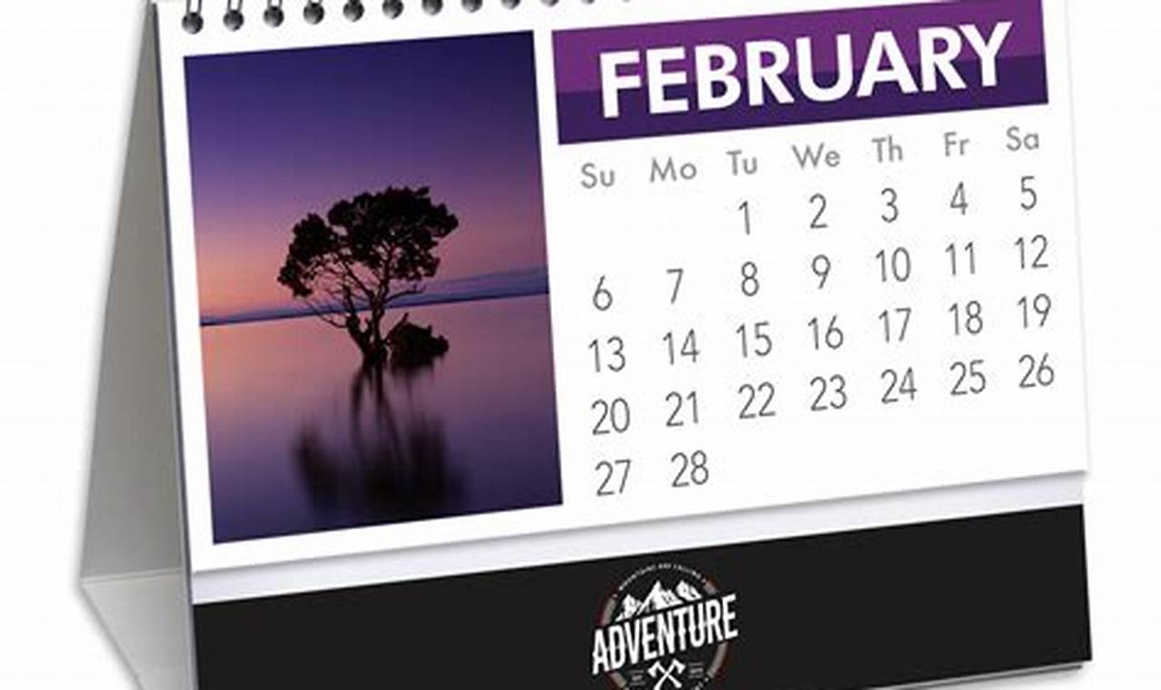Desk Calendars 2024 Personalised