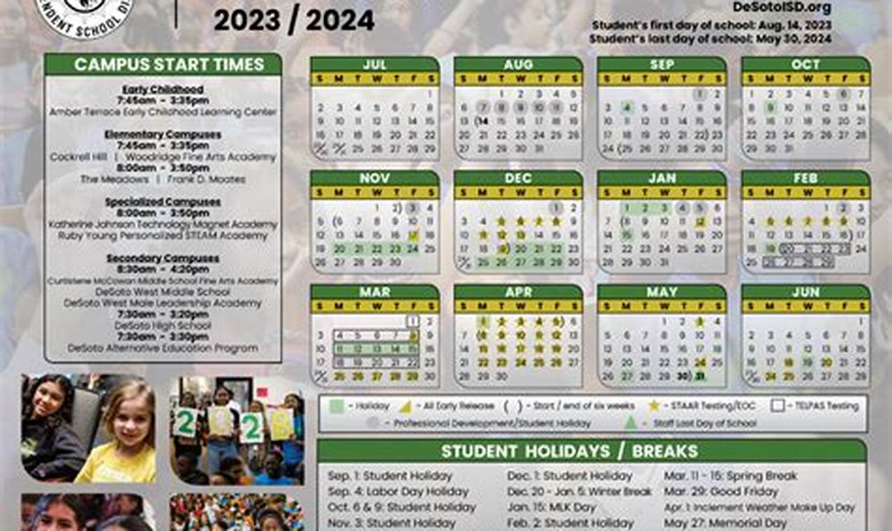 Desoto Isd Calendar 2024-24