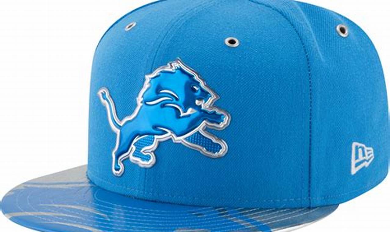Detroit Lions Blue 2024 Nfl Draft Hatsa