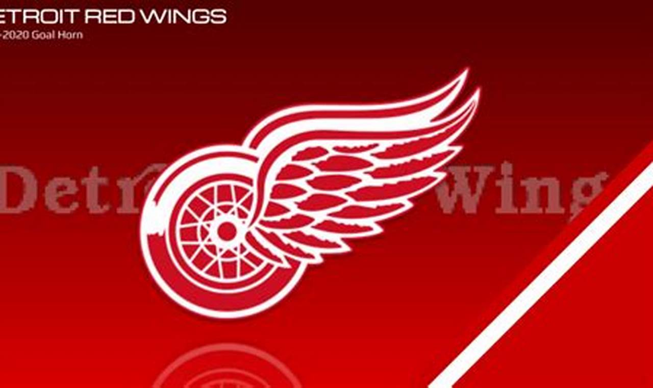 Detroit Red Wings Goal Horn 2024