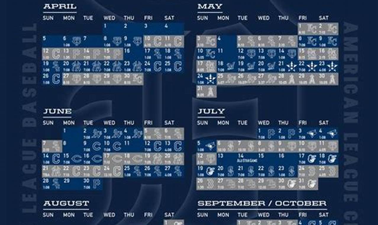 Detroit Tigers 2024 Schedule Printable