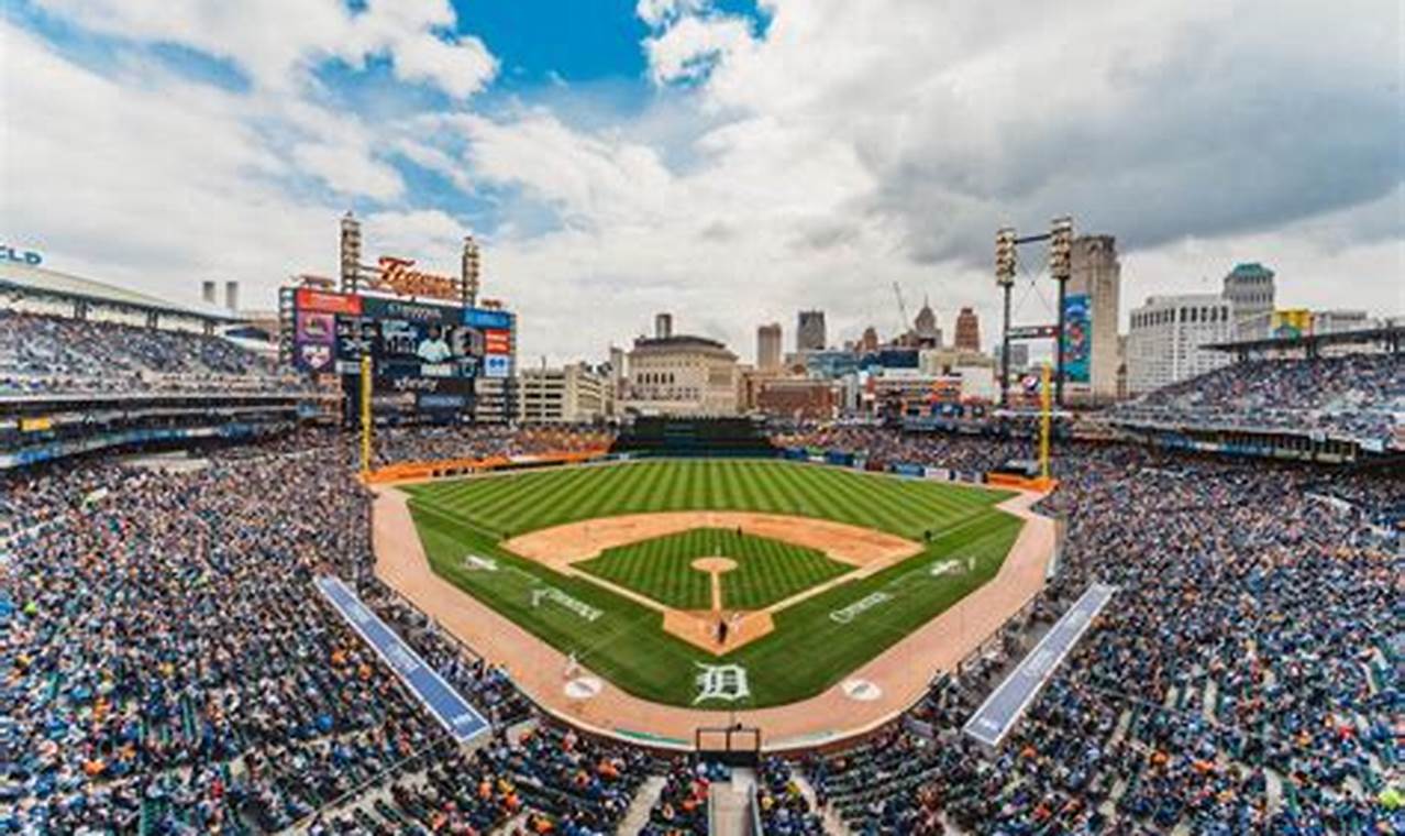 Detroit Tigers Opening Day 2024 Comerica Park