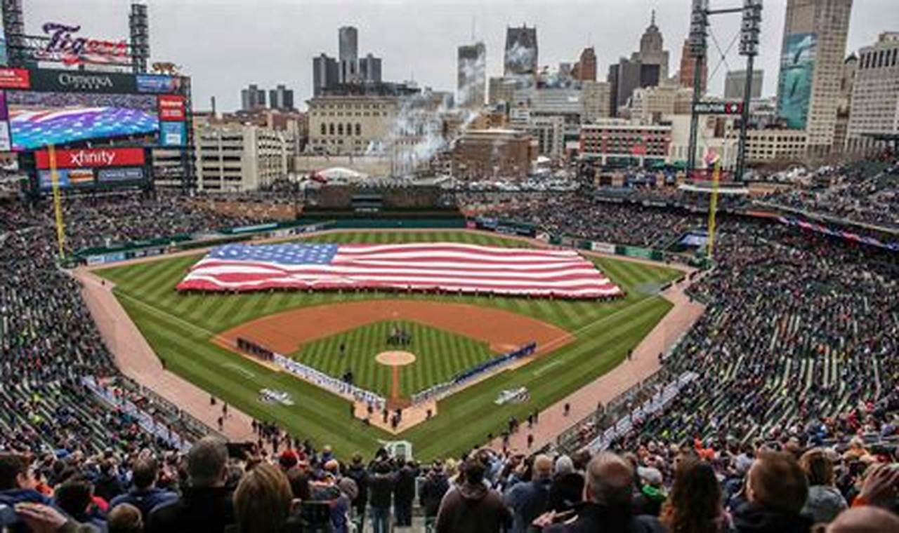 Detroit Tigers Opening Day 2024 Comerica Park Tickets