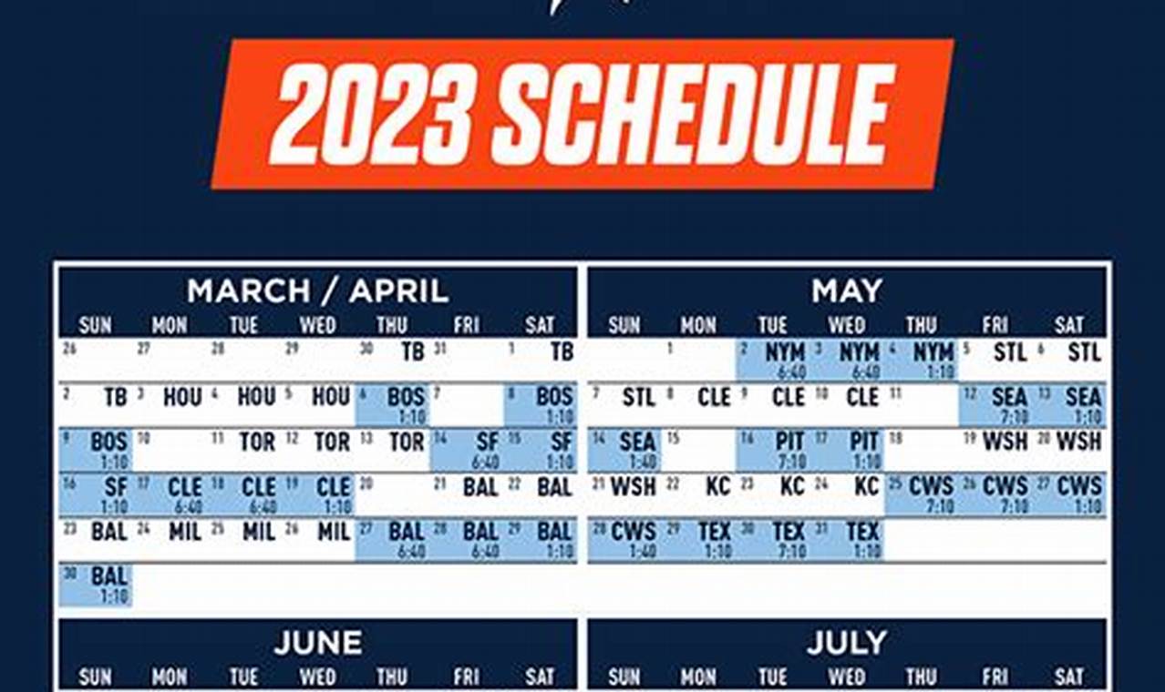 Detroit Tigers Opening Day 2024 Tickets For Sale