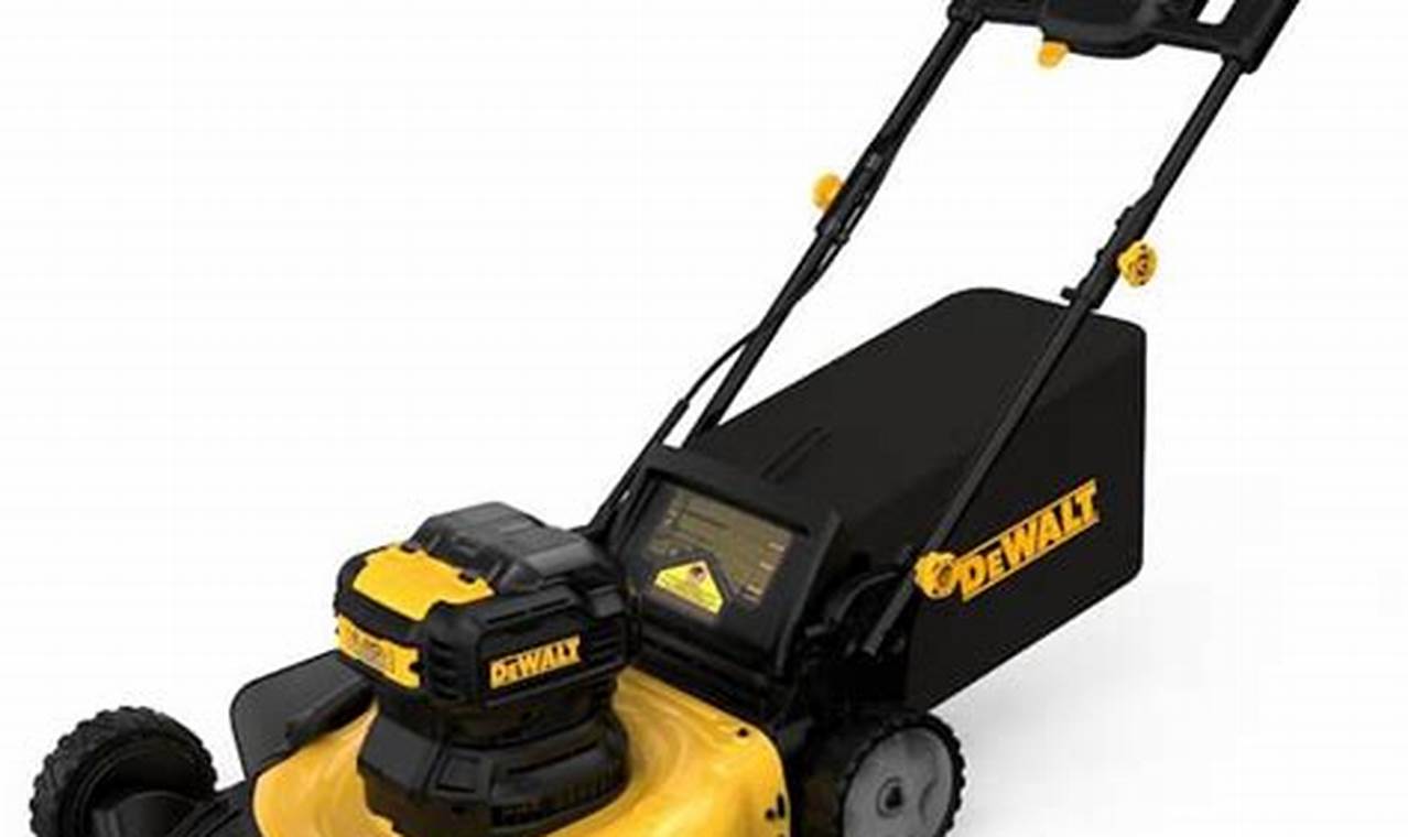 Unleash the Power: Discover the Secrets of Lawn Perfection with the Dewalt Push Mower