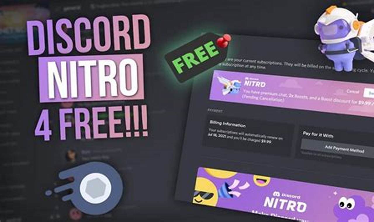 Discord 1 Month Free Nitro 2024