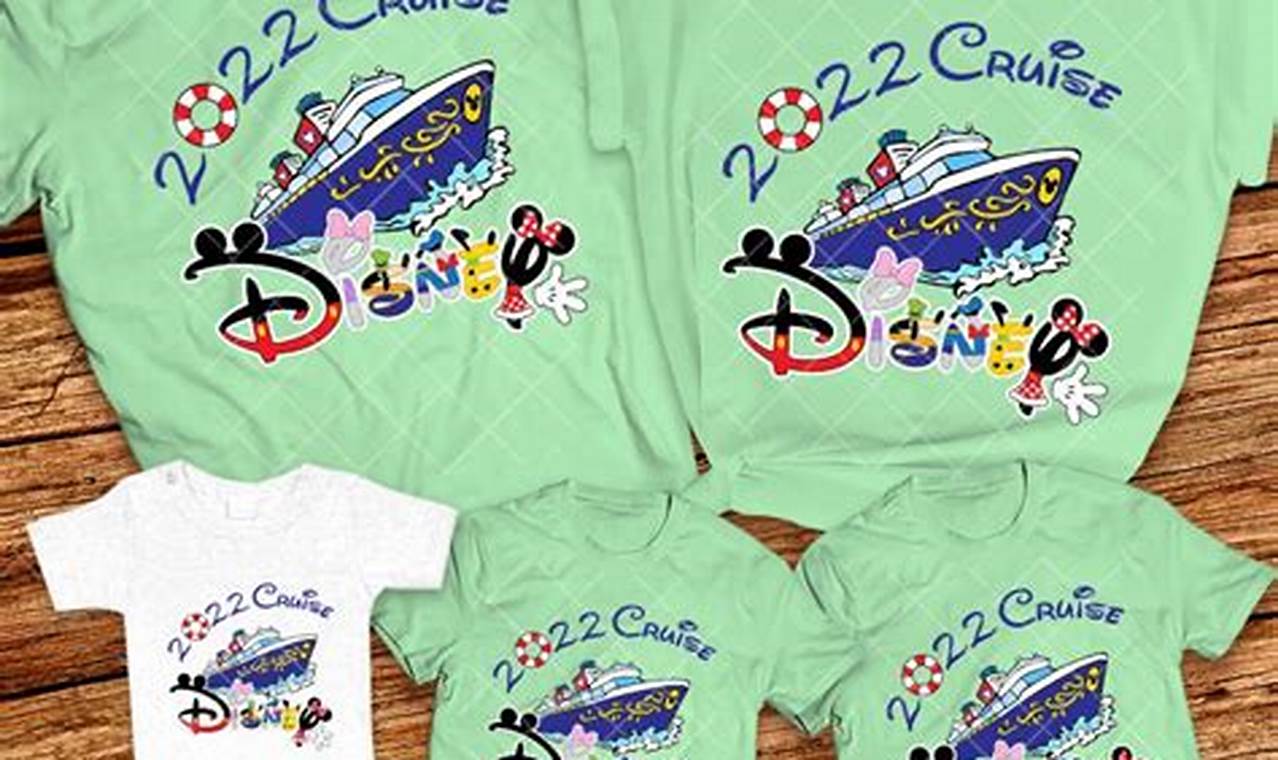 Disney Cruise 2024 Shirts