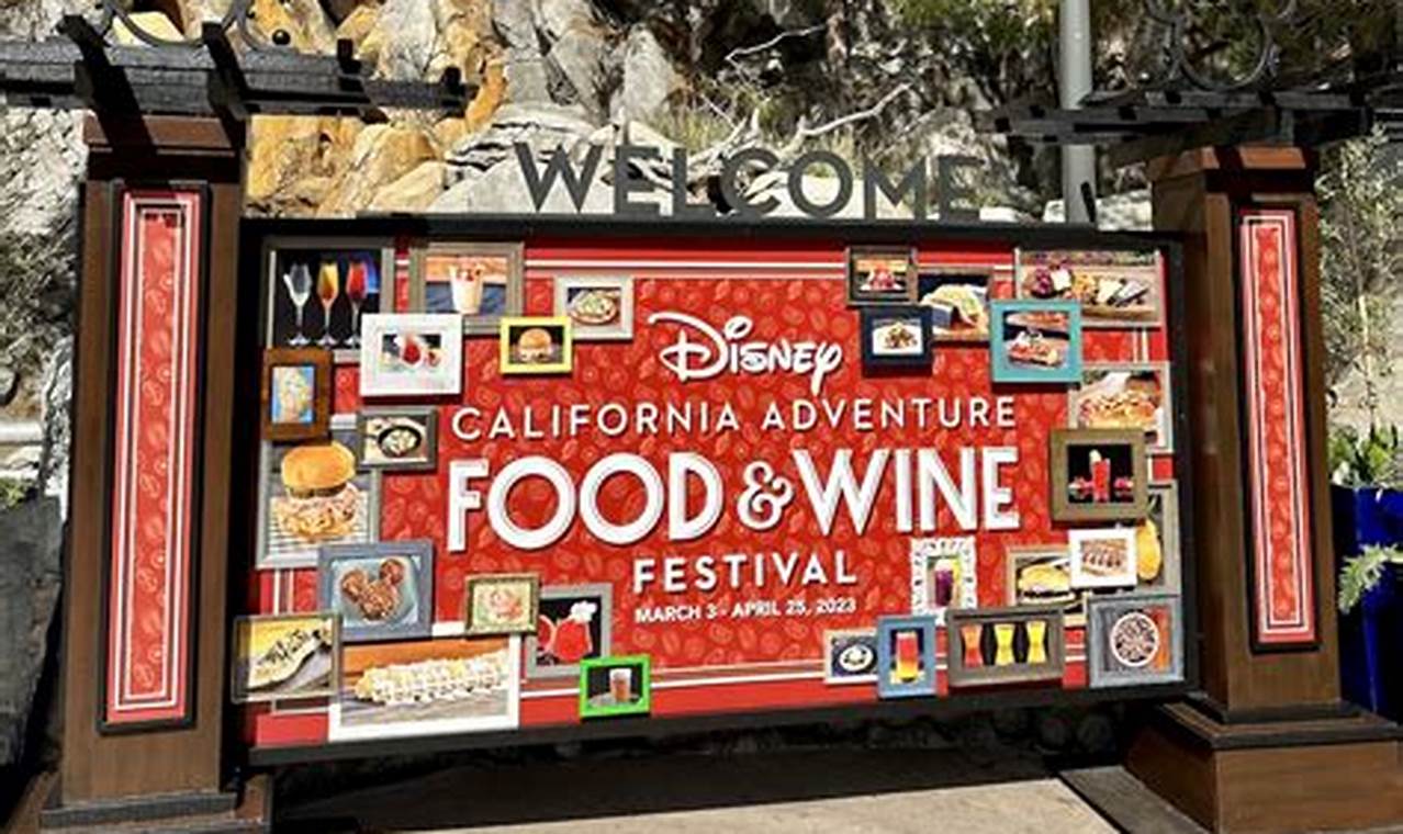 Disney Food And Wine Festival 2024