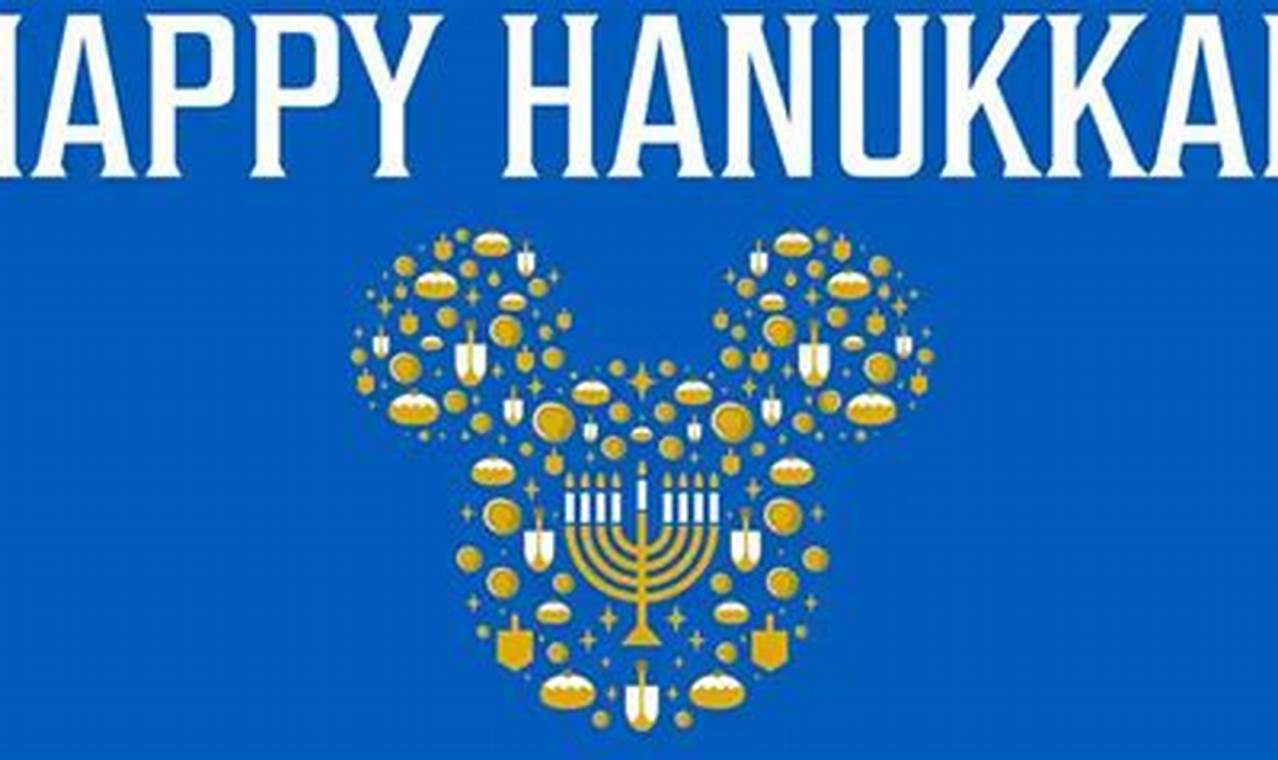 Disney Hanukkah 2024