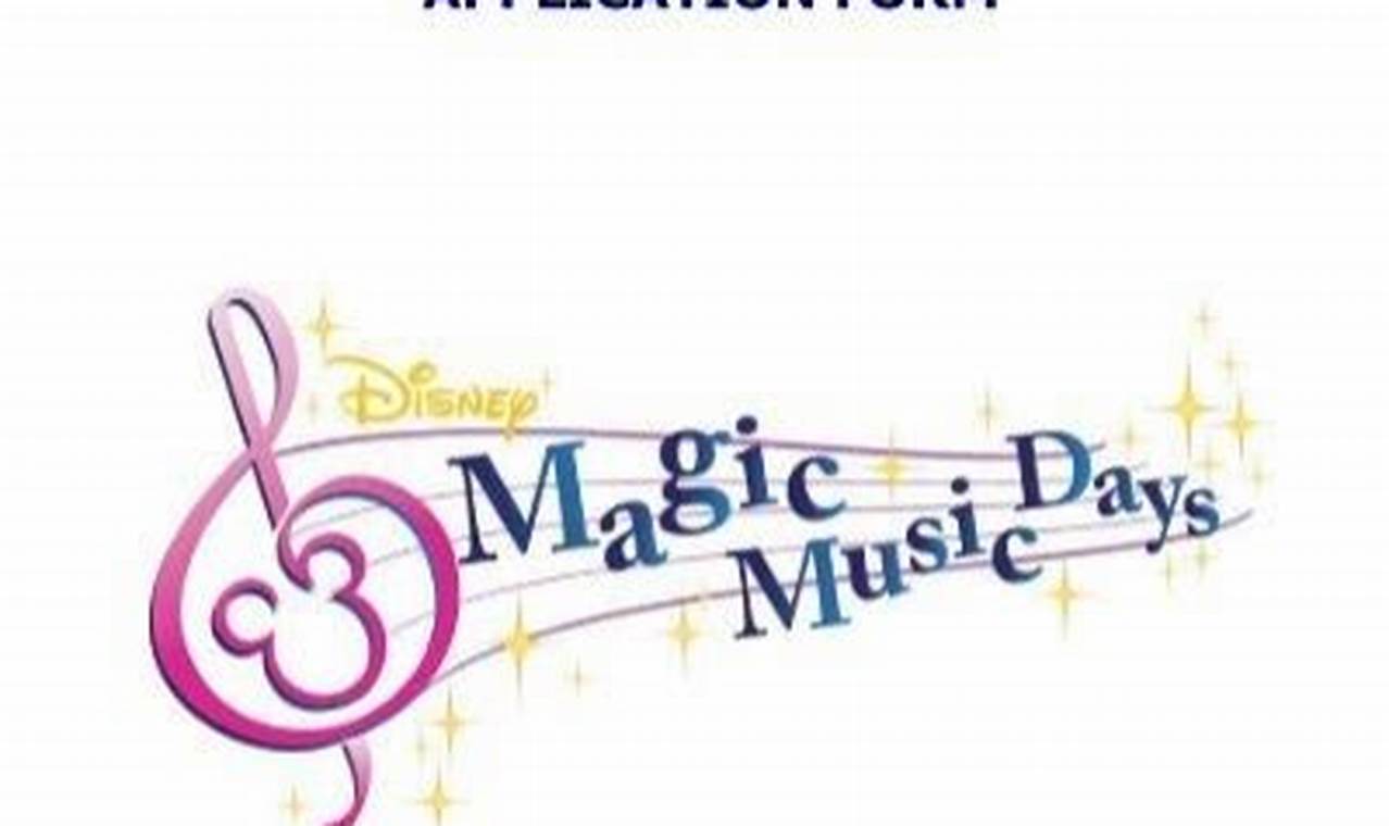 Disney Magic Music Days 2024