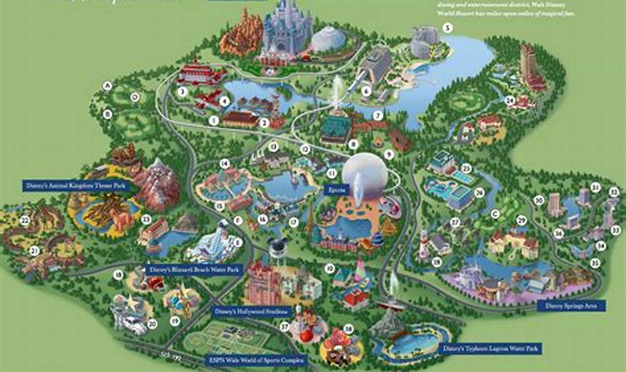 Disney Map 2024