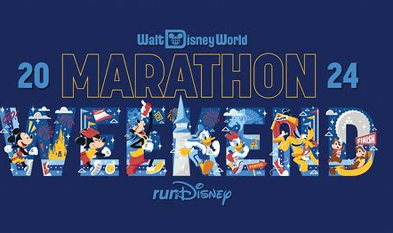 Disney Marathon 2024 Merchandise
