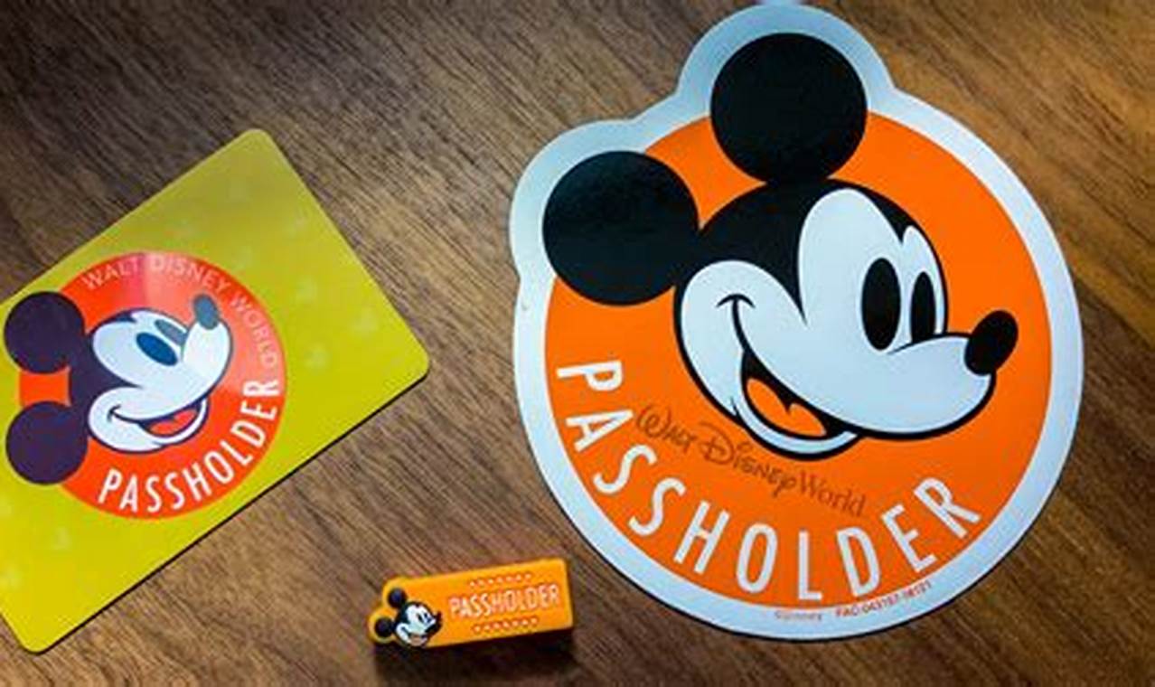 Disney Passholder Magnets 2024