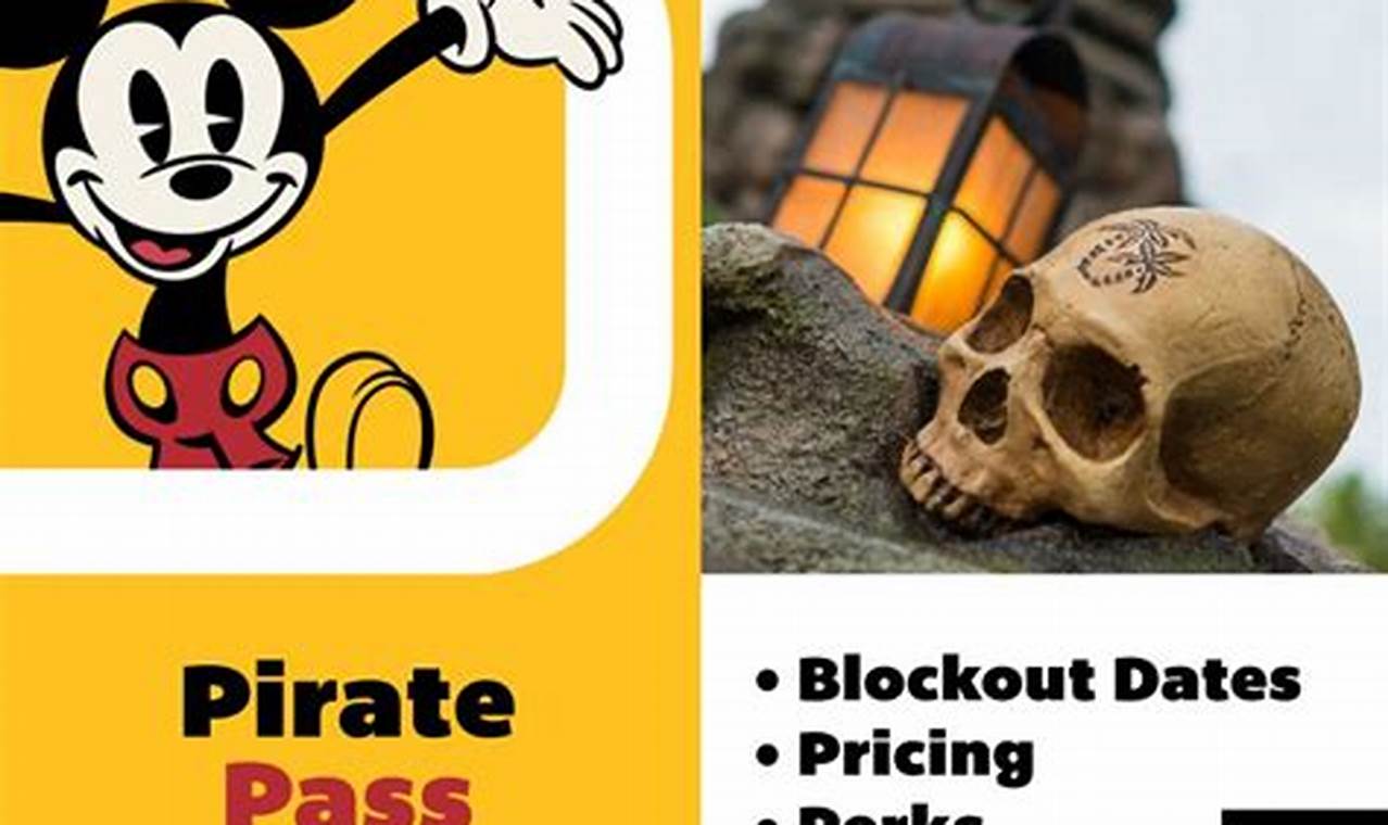 Disney Pirate Pass Blockout Dates 2024