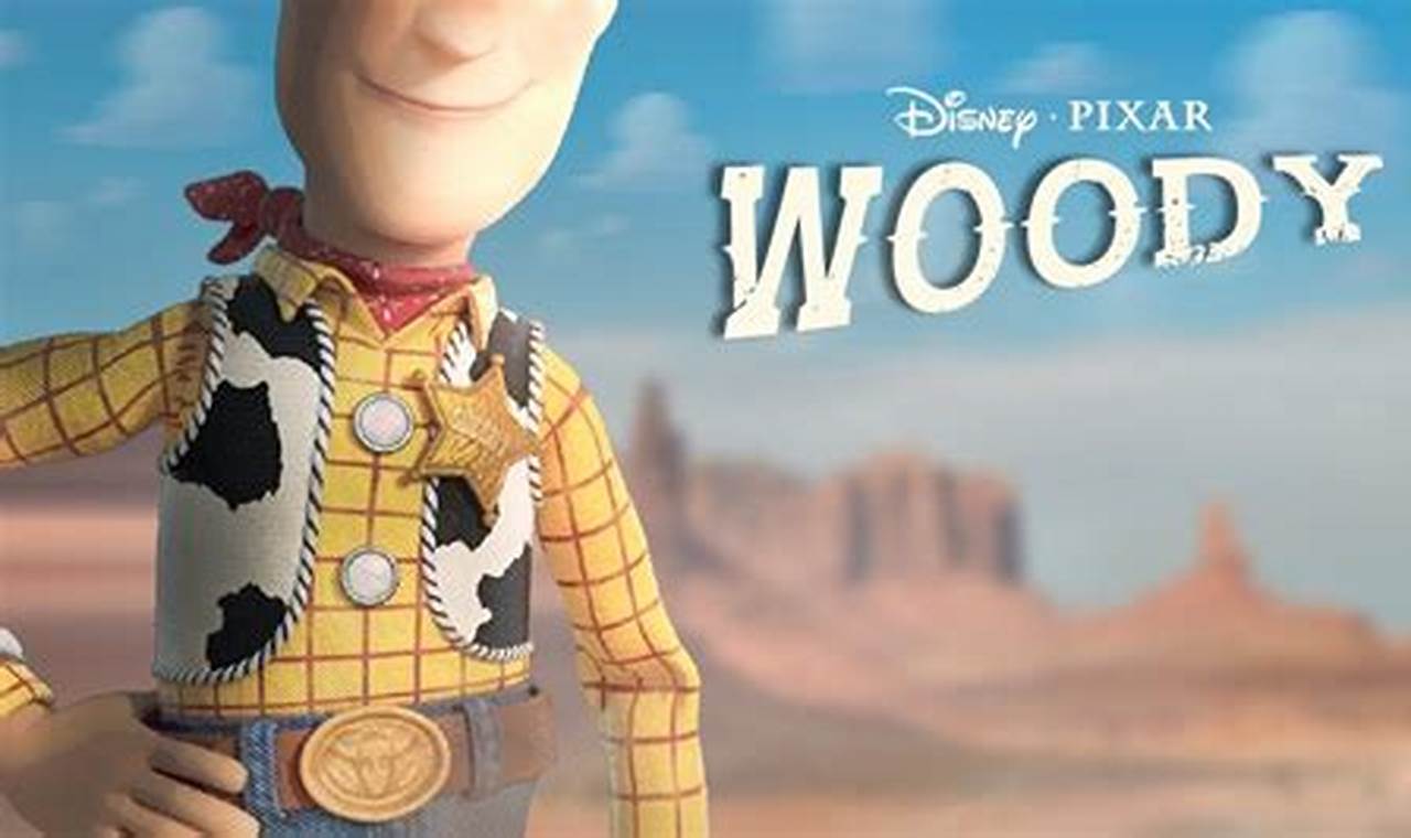 Disney Pixar Woody 2024