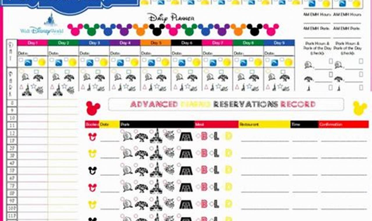 Disney Planner 2024 2024