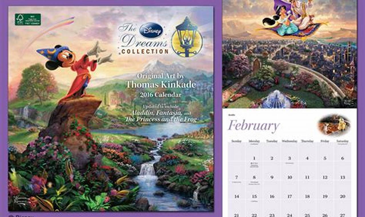 Disney Popularity Calendar