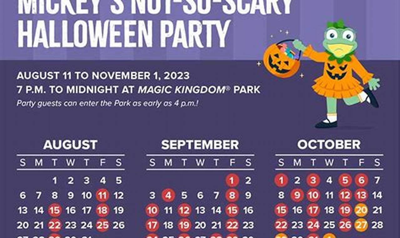 Disney World Halloween Party 2024 Tickets