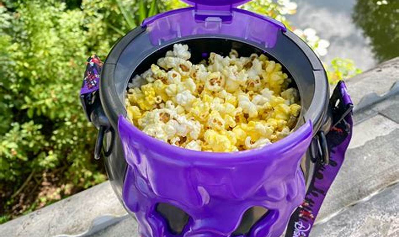 Disney World Halloween Popcorn Bucket 2024