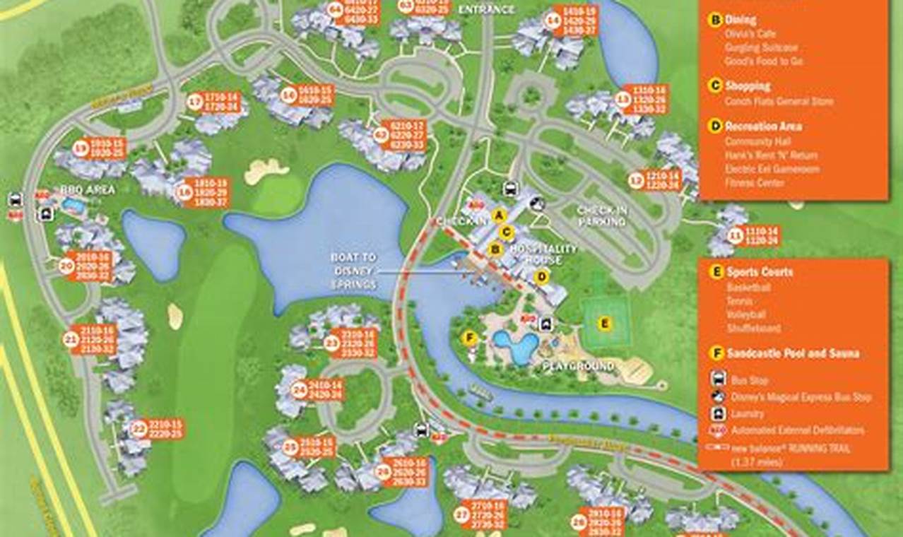 Disney World Hotel Map 2024