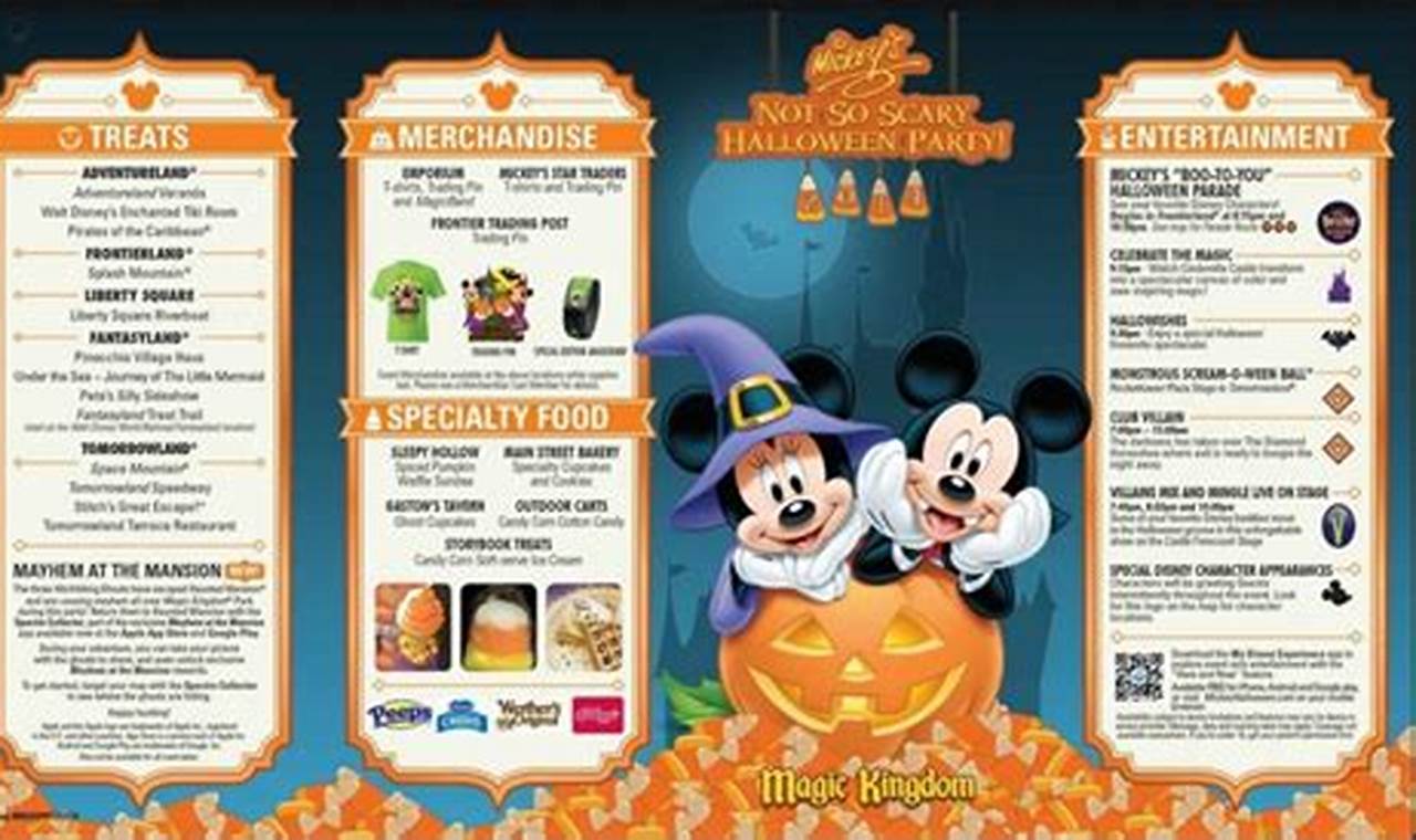 Disney World Not So Scary Halloween 2024 Food