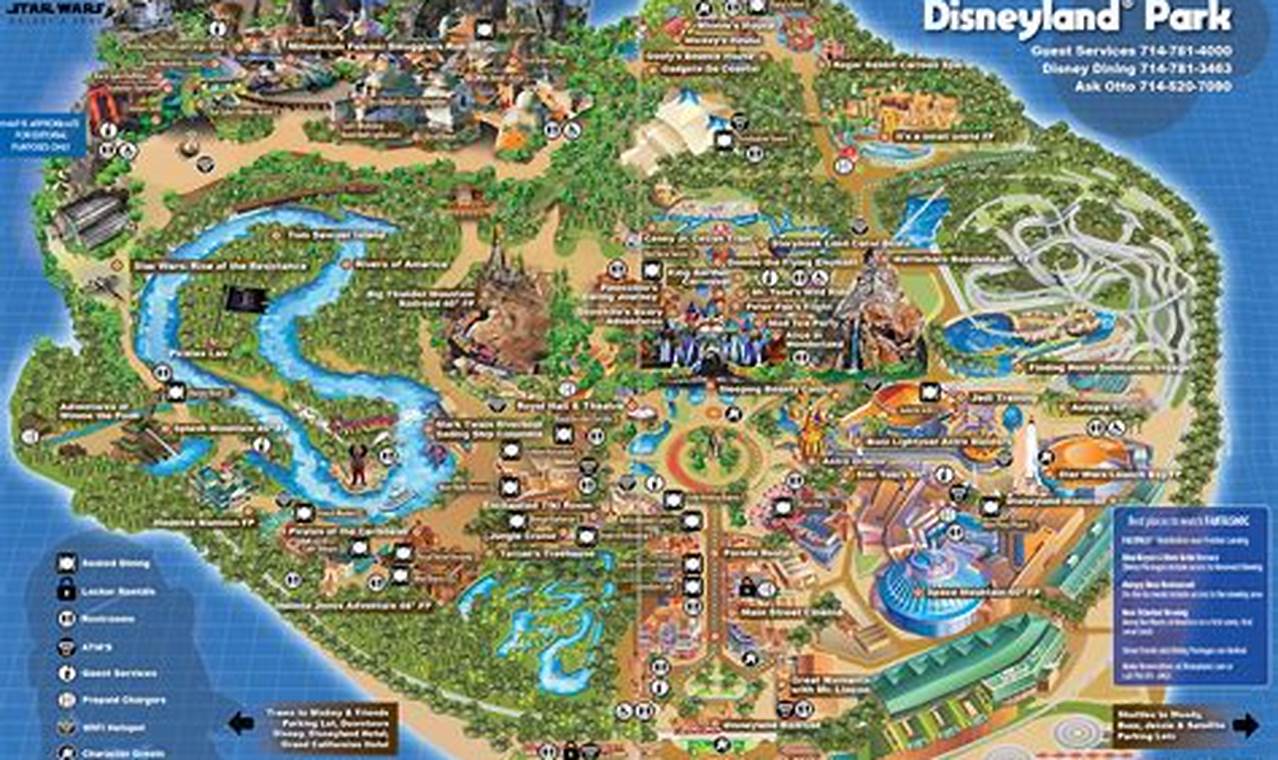 Disneyland Map 2024 Anaheim