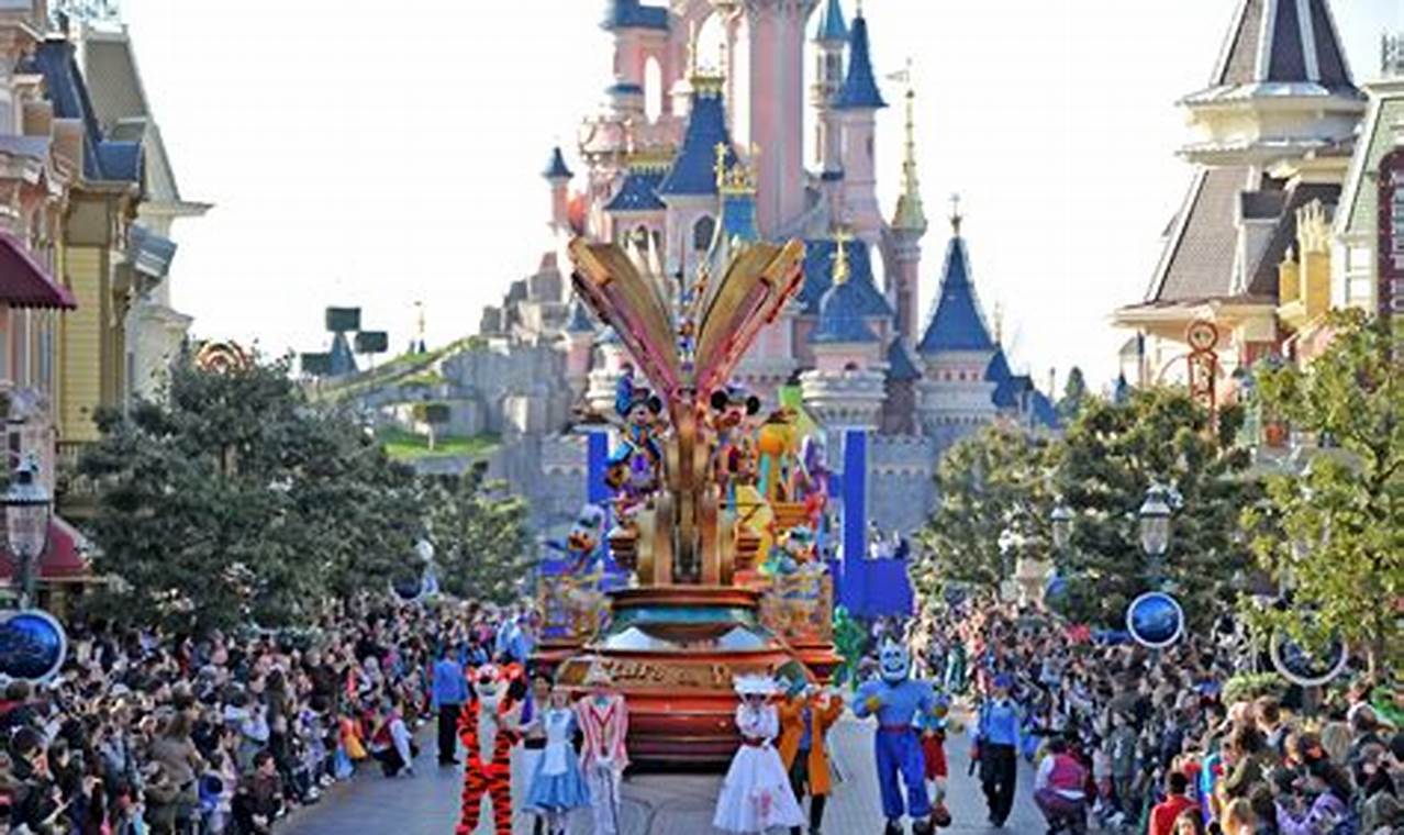 Disneyland Paris Parade 2024
