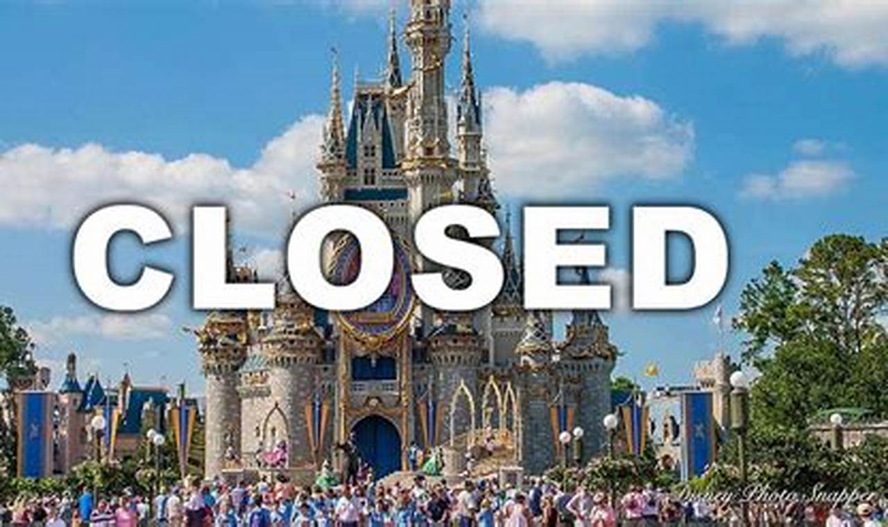 Disneyland Rides Closed January 2024
