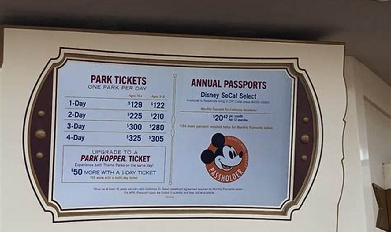 Disneyland Socal Tickets 2024