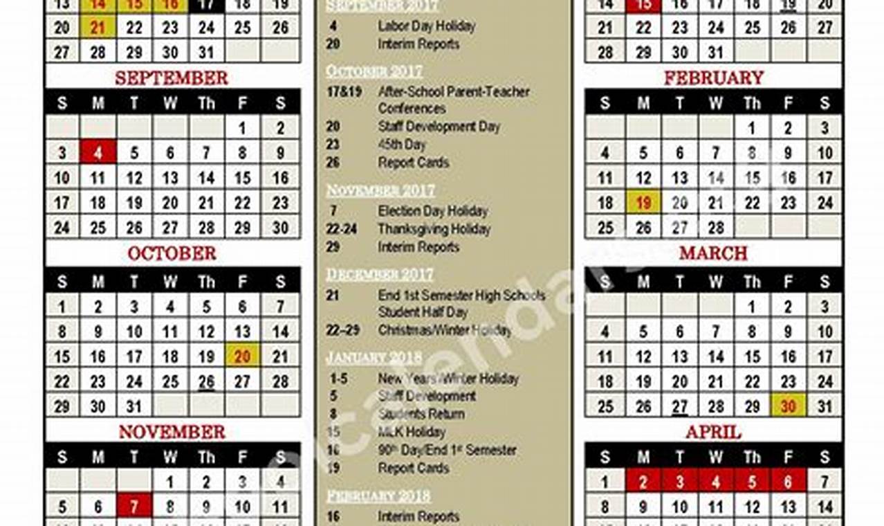 District 2 Spartanburg Calendar