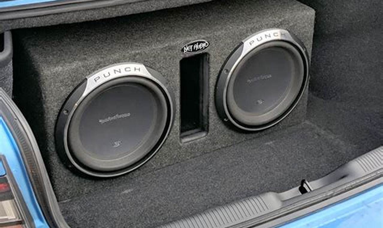 Charger Subwoofer: Enhance Your Audio Experience
