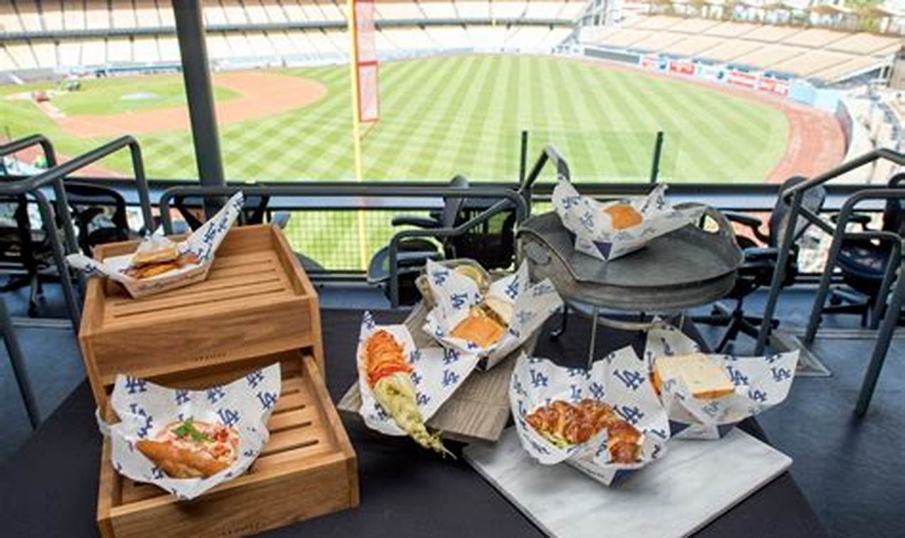 Dodgers Food Menu 2024